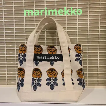 marimekko 꽃무늬 미니 토트백