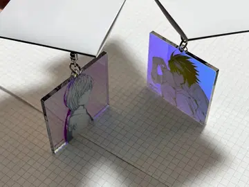 데스노트 아크릴 키링 야가미 라이토 L