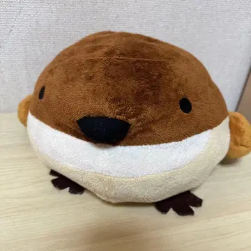 레트로 한나리 두부 참새 봉제 인형