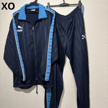 히트 유니온 PUMA 푸마 저지 상하의 셋업 네이비 블루