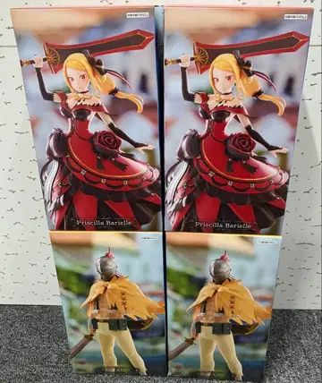 리제로 왕선 후보자와 기사 피규어 프리실라 진영 x 2세트