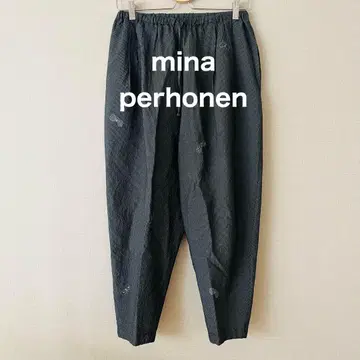새상품급 mina perhonen choucho 개더 팬츠 38