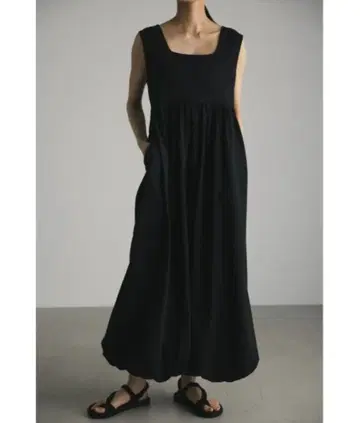 stylemixer 스퀘어넥 벌룬 원피스