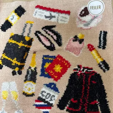 FEILER JAL 콜라보 타월 손수건 완판템