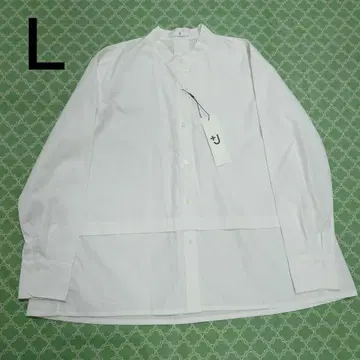 택 포함 새상품 유니클로+J 수피마 코튼 셔츠 자켓 L