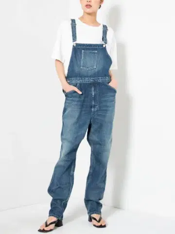 MAISON EUREKA OVERSIZE SALOPETTE 올인원