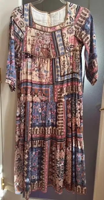 a.r.w의 원피스 패치워크 페이즐리 원피스