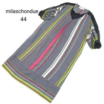 milaschondue 밀라숀드 멀티 보더 롱 원피스