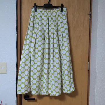 내추럴 런드리 플레어 스커트