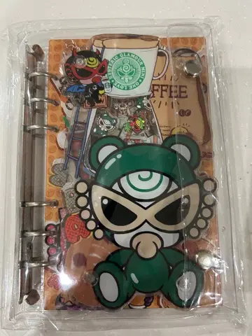 A6 바스락 노트 아크릴 바인더 히스 미니 스벅