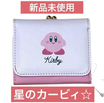 별의 커비 지갑 3단 폴더형 지갑