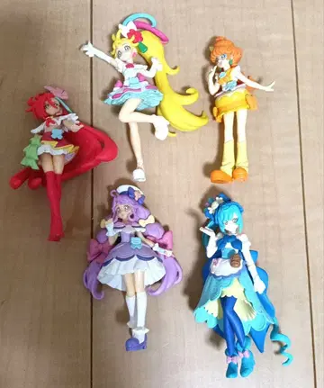 프리큐어 피규어 5개 세트