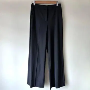 미사용 Theory Luxe 띠어리 럭스 센터 프레스 울 팬츠