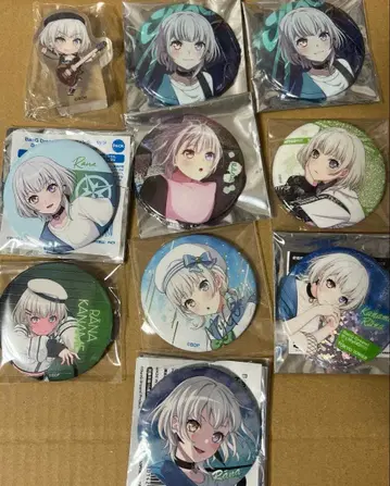 뱅드림 요라나 mygo 캔뱃지 아크릴 블록 묶음 판매