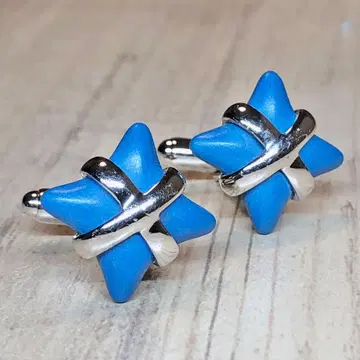 Wedgwood 초레어 레어 커프스 블루 파랑 스타 별