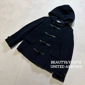 78 뷰티&유스 유나이티드 애로우즈 피코트 숏 블랙 캐주얼