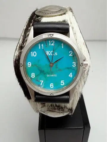 KC's 3콘초 송치 가죽 벨트 미사용 새상품