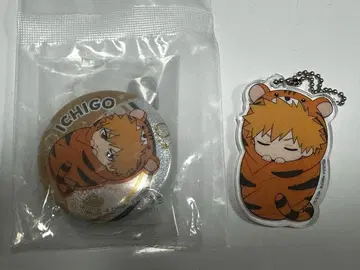 BLEACH 쿠로사키 이치고 캔뱃지 아크릴 키링