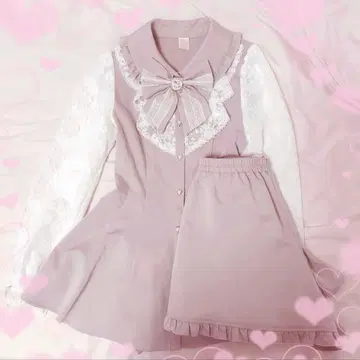 판매 종료 인기 상품 봄옷 시크릿 허니 핑크 셋업