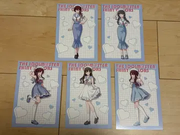 샤니마스 요코하마 마린타워 구매 혜택 엽서 전 5종