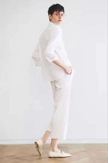 [ Theory ] 띠어리 린넨 레이온 스트레치 와이드 팬츠