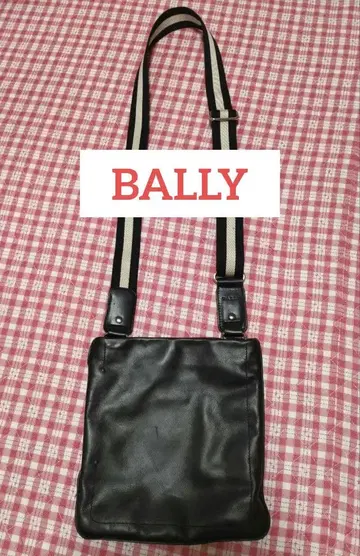 BALLY 발리 사코슈 숄더백 트레인 스포팅 천연 가죽