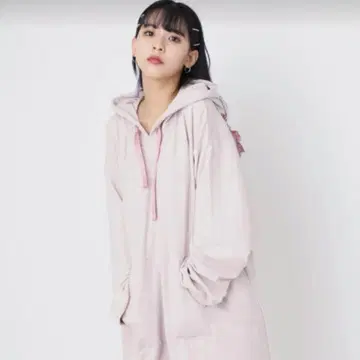 새상품 Ank Rouge 앙크루즈 토끼 귀 후드티 핑크