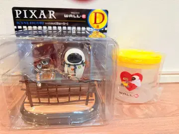 픽사 제일복권 월리 세트 D상 피규어 + I상 캐니스터