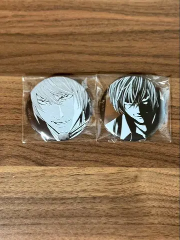 데스노트전 야가미 라이토 캔뱃지 데스노트