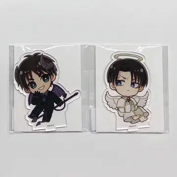 진격의 거인 프린세스 카페 천사와 악마 아크릴 스탠드 엘렌 리바이