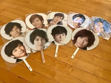 아라시 니노미야 카즈나리 부채 9개