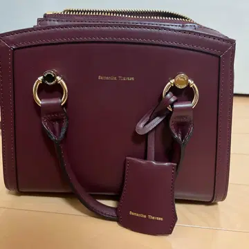 Samantha Thavasa 버건디 핸드백