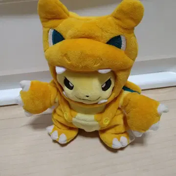 포켓몬 리자몽 매니아 피카츄 봉제 인형