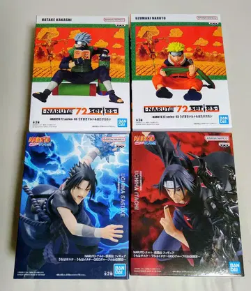 NARUTO 피규어 세트 4체