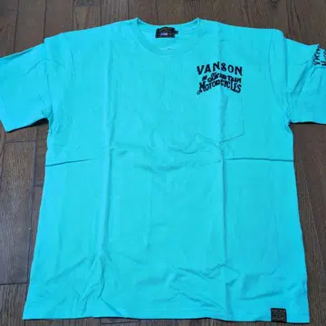 VANSON 민트 그린 T셔츠
