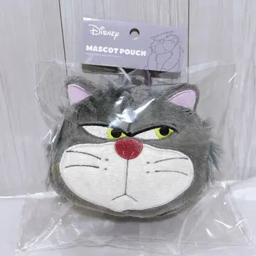 디즈니 봉제 인형 지퍼 마스코트 루시퍼 신데렐라 카라비너