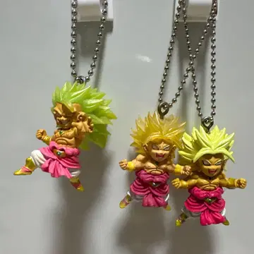 드래곤볼 브로리 키링 세트