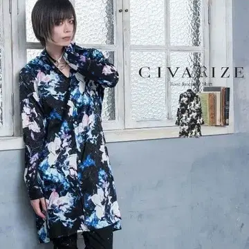 civarize V계 qjm 불5 드레이프 꽃무늬 플라워 mix 상쾌한