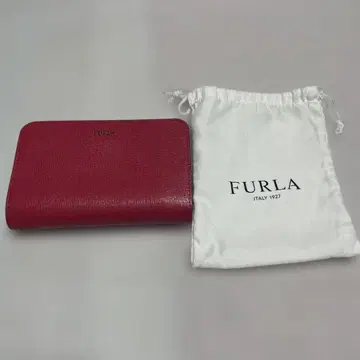 FURLA 핑크 접이식 지갑 수납 가방 포함