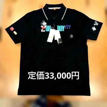 [새상품] CASTELBAJAC 미키마우스 반팔 피케 셔츠 L48
