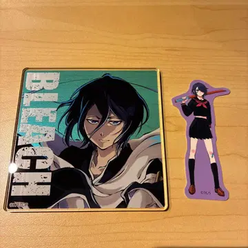 BLEACH WORLD 코스터 C상 스티커 후목 루키아