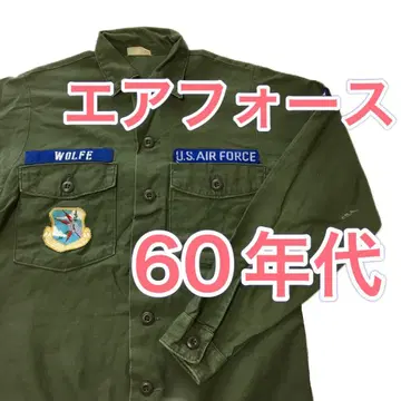 [ U.S.AIR FORCE ] 60년대 OG-107 유틸리티 셔츠