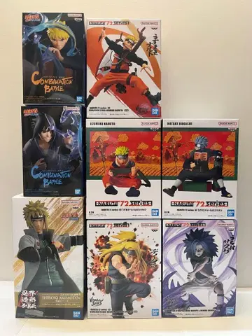 미개봉 8개 나루토 나루토 질풍전 피규어 모음