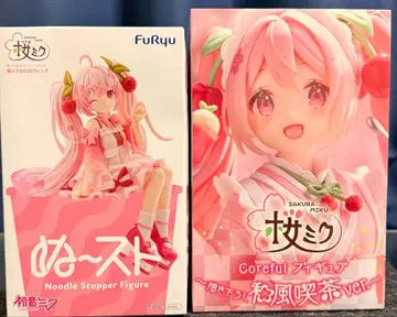 하츠네 미쿠 벚꽃 미쿠 누스트 coreful 피규어 2종