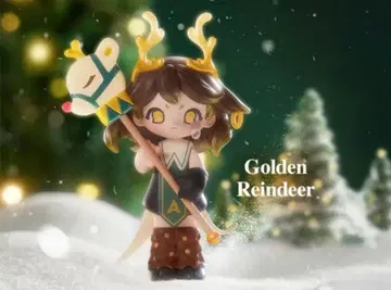 [배송비 포함] AZURA POPMART Golden Reindeer