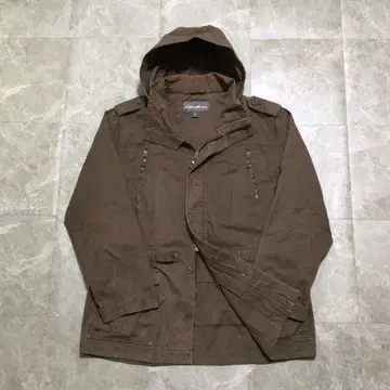 Eddie Bauer 밀리터리 후디 더블 지퍼 XL 오버 사이즈