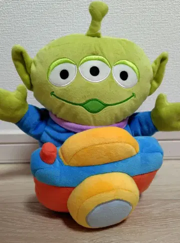 디즈니 리조트 리틀 그린맨 봉제 인형 퍼펫