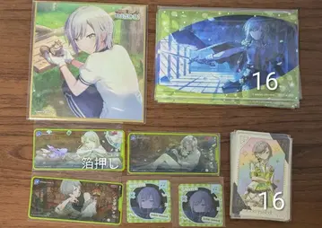 프로세카 미니 색지 히노모리 시호 그리카 특전 메모스테 금박