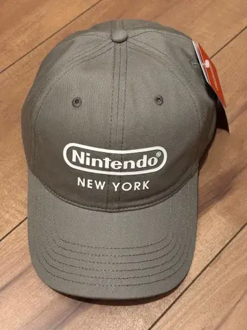 닌텐도 샵 뉴욕 한정판 로고 캡 Nintendo 기업 로고