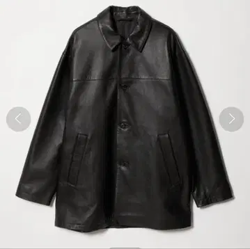 Steven Alan 주름 양가죽 카 코트 XL